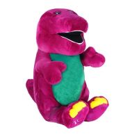 Barney 11" Stuffed Plush Dinosaur Toy Golden Bear Co.